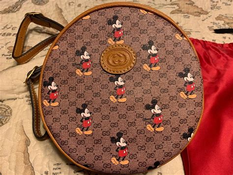 gucci slide mickey|Gucci mickey mouse handbag.